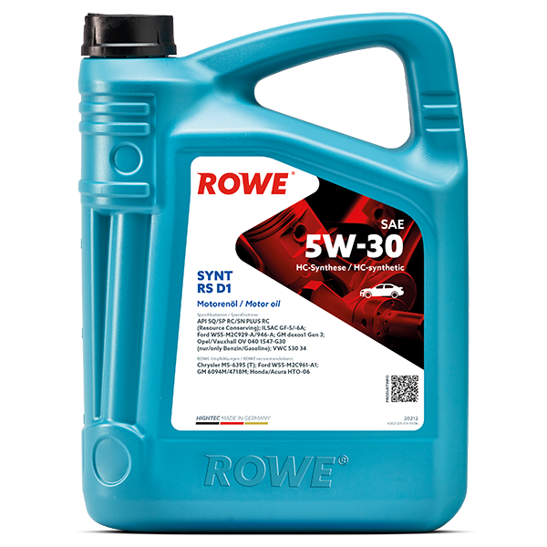 ROWE SYNT RS D1 5W30 5L