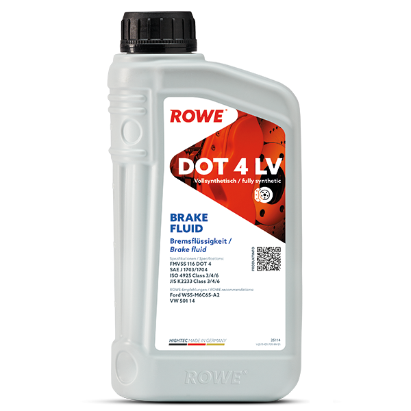 25114-0010-99.png ROWE BRAKE FLUID DOT 4 LV 1L