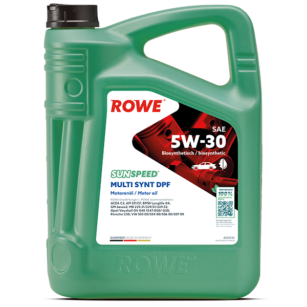 ROWE SUNSPEED MULTI SYNT DPF 5W30 5L
