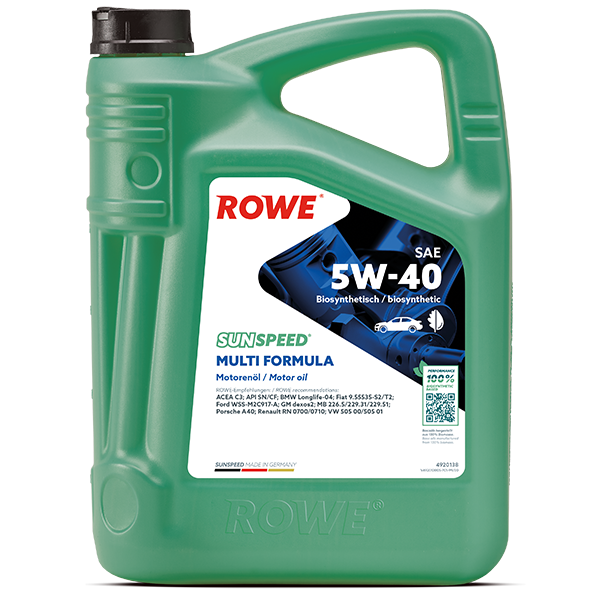 ROWE SUNSPEED MULTI FORMULA 5W40 5L