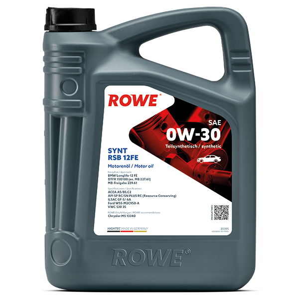 20305-0050-99 ROWE SYNT RSB 12FE SAE 0W30 - 5L