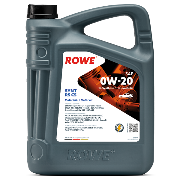 20379-0050-99 ROWE SYNT RS C5 SAE 0W20 - 5L