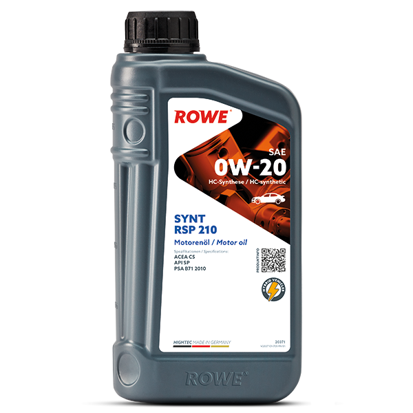 20371-0010-99 ROWE SYNT RSP 210 SAE 0W-20 1L