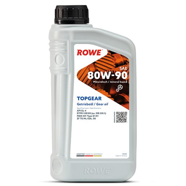 25001-0010-99 ROWE TOPGEAR SAE 80W-90 1L