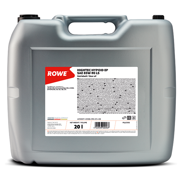 HIGHTEC HYPOID EP SAE 85W-90 LS 20L